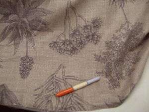 Fabric Robert Allen Linen Viscous Succulents 213  