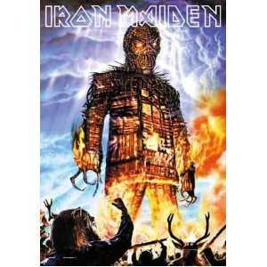  Iron Maiden Wicked Man 30in x 40in Textile Poster