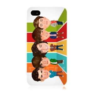 Ecell   ONE DIRECTION 1D CARTOON CARICATURE PROTECTIVE BACK CASE FOR 