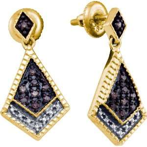  Admirable Dangle Earrings Designed in 925 Yellow Plated 