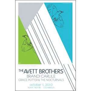 Avett Brothers   Posters   Limited Concert Promo 