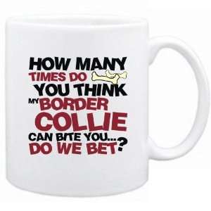   Do You Think My Border Collie Can Bite You  Do We Bet ?  Mug Dog