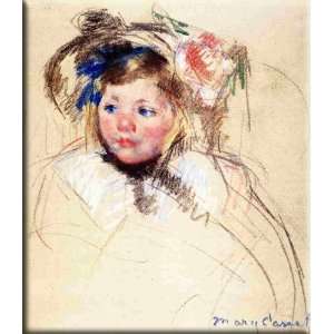   Left 26x30 Streched Canvas Art by Cassatt, Mary,