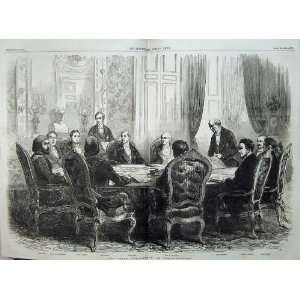   Peace Conference Paris Pacha Cavour Orloff Buol 1856