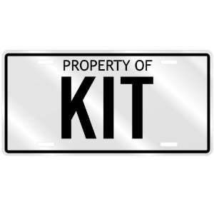  PROPERTY OF KIT LICENSE PLATE SING NAME: Home & Kitchen