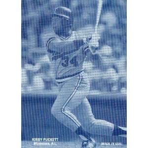   Leaf Exhibits 1927 Kirby Puckett #25 Made in Usa Sports Collectibles
