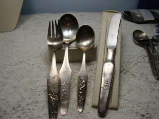 RARE 1920s WMF Full Childs Place Setting Silverplate  