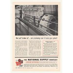   MI Power Plant Superior Diesel Engine Print Ad (44132): Home & Kitchen