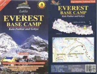 TREKKING MAP Lukla to EVEREST BASE CAMP Size25x34  