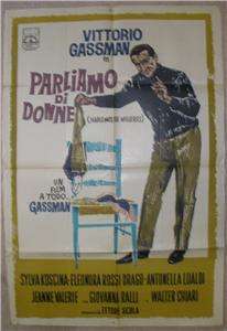 Vittorio Gassman Parliamo di donne movie poster 64 100  