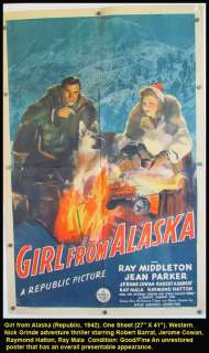 Original * GIRL FROM ALASKA * 1942 NICK GRINDE Thriller Rin Tin Tin 