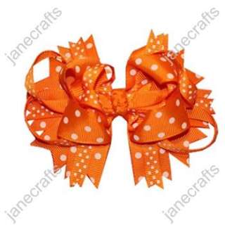 Funky Spike Baby Girl Hair Bows 24PCS hairbows wholesale Many 