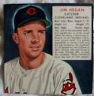 1952 Bowman 187 Jim Hegan Cleveland Indians PSA VG EX 4  