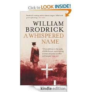 Whispered Name (The Father Anselm Novels): William Brodrick:  