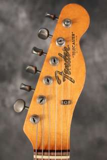 original 1966 Fender TELECASTER custom color CANDY APPLE RED!!!  