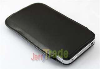 Leather Skin Case Cover Pouch for Apple iPhone 4G 3G S  