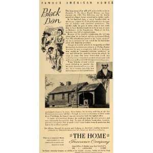   Webster Home House Insurance Fire   Original Print Ad: Home & Kitchen