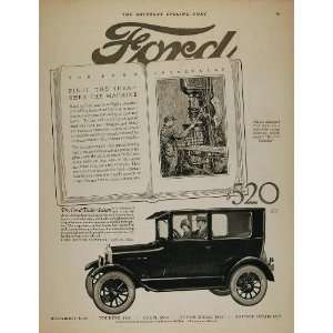  1926 Ad Ford Model T Tudor Sedan Assembly Line Machine 