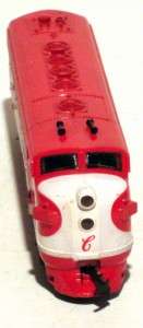   LIKE HO SCALE CAMPBELL SOUP LIMITED EDITION F 7 DIESEL LOCOMOTIVE RUNS