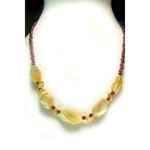  Agate Gemstone / Crystal Necklace Erica Oon Jewelry