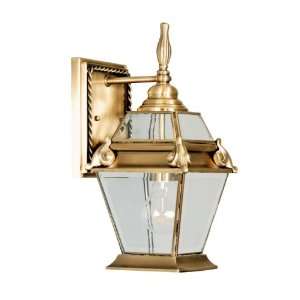   Brass Gas Lighter Outdoor Wall Sconce from the Gas Lighter Colle