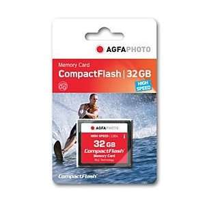 AGFAPhoto Compact Flash Card 32GB   AP32GBCF250X 