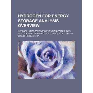  Hydrogen for energy storage analysis overview: National Hydrogen 