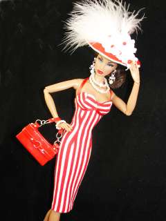 OOAK Outfit / dress for Silkstone Fashion Royalty Vintage Barbie (8 