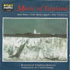Music of England   Baker, Shirley Quirk, Bournemouth Symphony (Import)