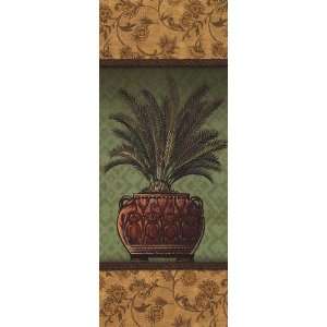 Tropical Plants II Finest LAMINATED Print Charlene Audrey 8x20