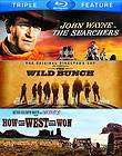 The Searchers/The Wild Bunch/How the West Was Won (Blu ray Disc, 2012 