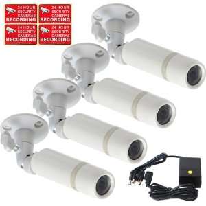 Security Cameras 3.6mm Wide View Angle for CCTV DVR Home Surveillance 