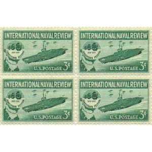 Aircraft Carrier Set of 4 x 3 Cent US Postage Stamps NEW