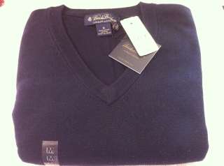 NEW Brooks Brothers Sweater   V NECK MEDIUM   Green   NWT $69  