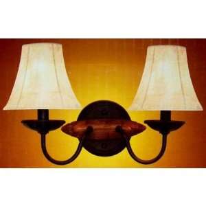  Wall Sconce Twin Lights (Western Style): Home Improvement