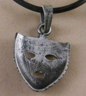 Mask of Loki Viking Pewter Pendant Norse God  