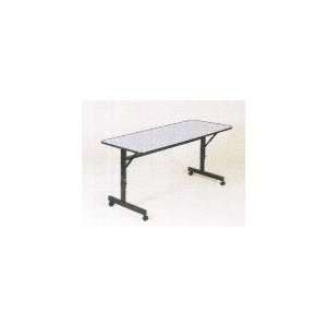  Correll FT2448M 15   Flip Top Table w/ Gray Melamine Top 