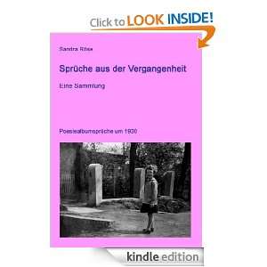 Sprüche aus der Vergangenheit: Poesiealbumsprüche um 1930 (German 
