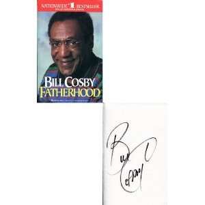  Bill Cosby Autographed Fatherhood Book   Sports 