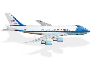 Boeing 747   200 Air Force One Wood Airplane Model  