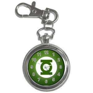 GREEN LANTERN Key Chain Pocket Watch Great Gift  