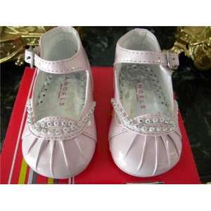  Infant & Toddler Baby Girl Pink Dress Leather Shoes Tuxedo 