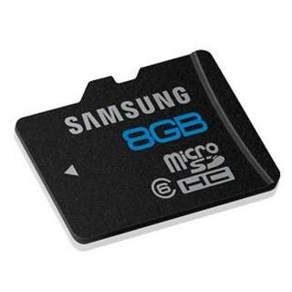 Samsung 8GB 8 GB MicroSD Class 6 Essential Memory Card with SD Adapter 