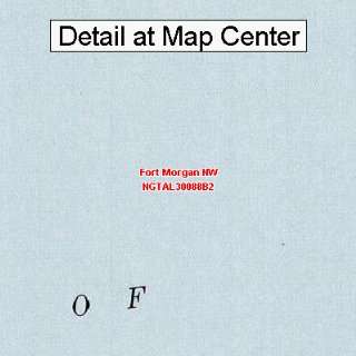   Map   Fort Morgan NW, Alabama (Folded/Waterproof): Sports & Outdoors