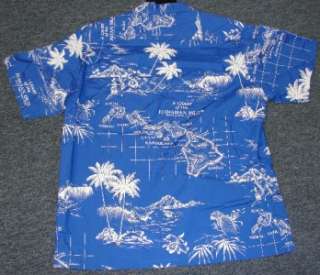 Vintage 80s HAWAIIAN ISLES Shirt HUKILAU Hawaii LUAU XL  