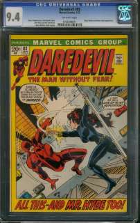 DAREDEVIL #83 CGC 9.4 OFF WHITE PAGES PICTURE FRAME  