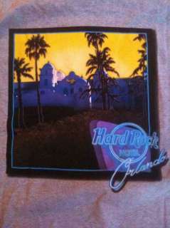 brand new gray hard rock hotel orlando shirt size l see above pic 