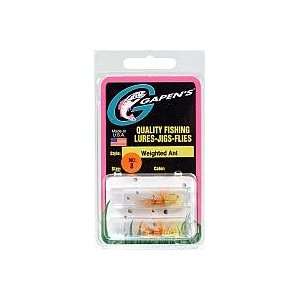   Gapens Fish Lures Weighted Ants Orange Yellow