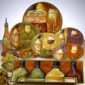  Napa Valley Rectangular Platter, By Susan Winget Kitchen 