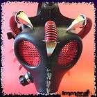 CYBER GAS MASK   GOTHIC/RAVE/STEAMPUNK/BRASS/GOGGLES